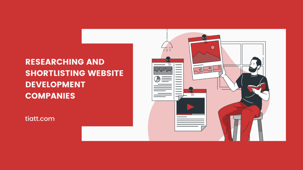 Researching and Shortlisting Website Development Companies