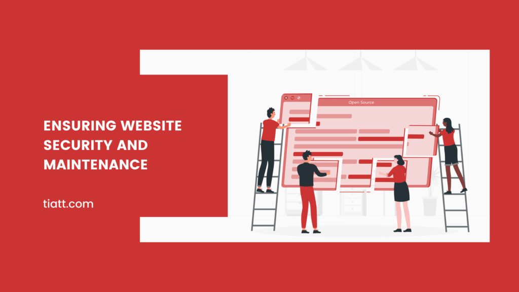 Ensuring Website Security and Maintenance